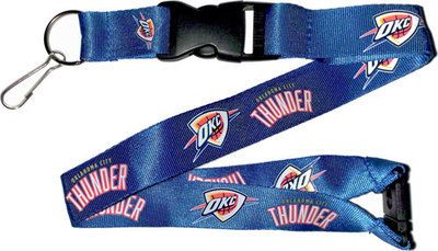 Oklahoma City OKC Thunder NBA Basketball Break Away Lanyard Keychain