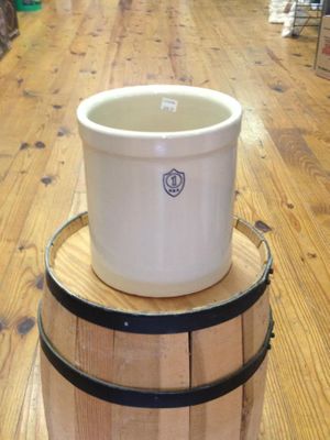 One Gallon Stoneware Crock