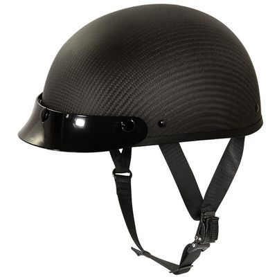 Outlaw Slim-G Carbon Matte Half Helmet