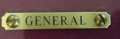 Persoanlized Solid Brass Bridle Plate