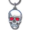 Pewter Skull Key Ring