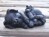 Pig with babies Coal Figurine