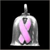 Pink Ribbon Breast Cancer Awareness Motorcycle Gremlin Bell
