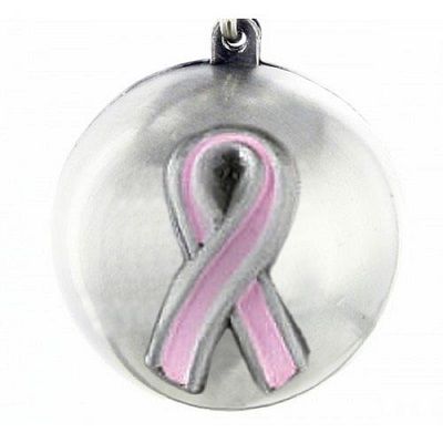Pink Ribbon Breast Cancer Awareness Ryder Ball Biker Bell 