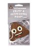 Poop Emoji Air Freshener "Enjoy a Refreshing Poop" - Citrus Scent, 2 Pack