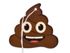 Poop Emoji Air Freshener "Here's a Crappy Gift"  - Cinnamon Scent, 2 Pack