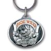 Pwter Hog Wild Key Ring