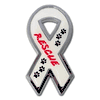  Rescue Ribbon Chrome Emblem A portion of the proceeds go to The Humane Society