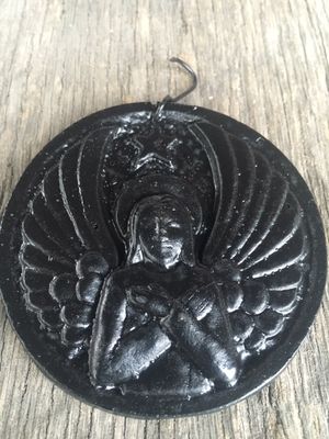 Round Angel Ornament