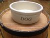Stoneware 7" Dog Bowl Made in the USA 