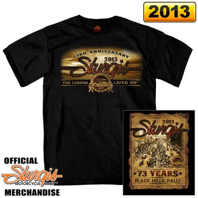 Sturgis The Legend Lives On T-Shirt Sizes Medium - X-Large