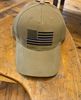 Thin Blue Line Coyote Brown Low Profile Baseball Cap Brushed Cotton Twill