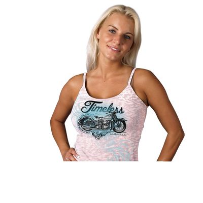 Timeless Ladies Burnout Tank Top