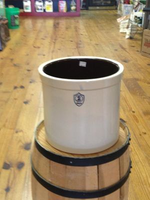 Two Gallon Stoneware Crock 