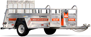U-Haul 5' X 9' Utility Trailer With Ramp