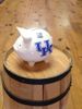 UK  Stoneware  Medium Piggy Bank