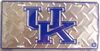University of Kentucky Diamond Plate License Plate