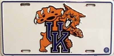 University of Kentucky License Plate