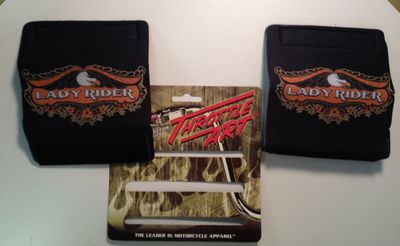 Vibration Reduction Throttle Art Handgrip Covers  Lady Rider lace Eagle