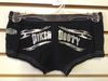 WOMEN'S BLACK ''BIKER BOOTY'' BOOTY SHORTS