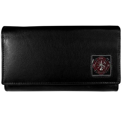 Women's Leather Wallet - Firefighter