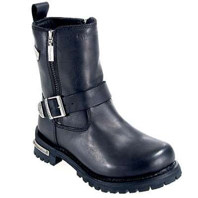 Women's  Milwaukee Afterburner Side-Zip Motorcycle Boots