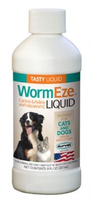 WormEze Liquid for Dogs & Cats 