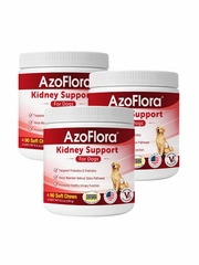 3-PACK Azoflora Kidney Support (270 Soft Chews)