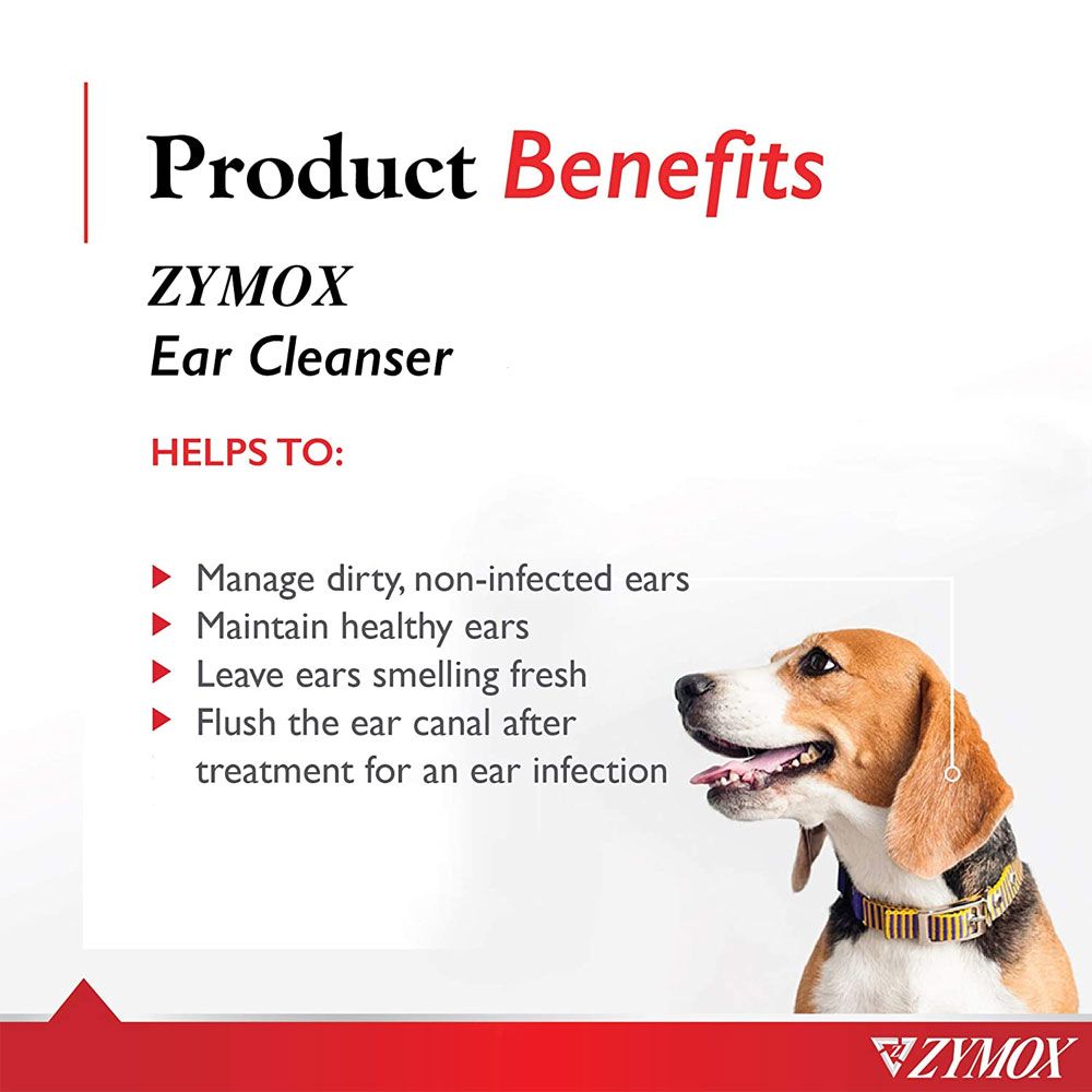 3PACK Zymox Ear Cleanser (12 oz) On Sale EntirelyPets Rx