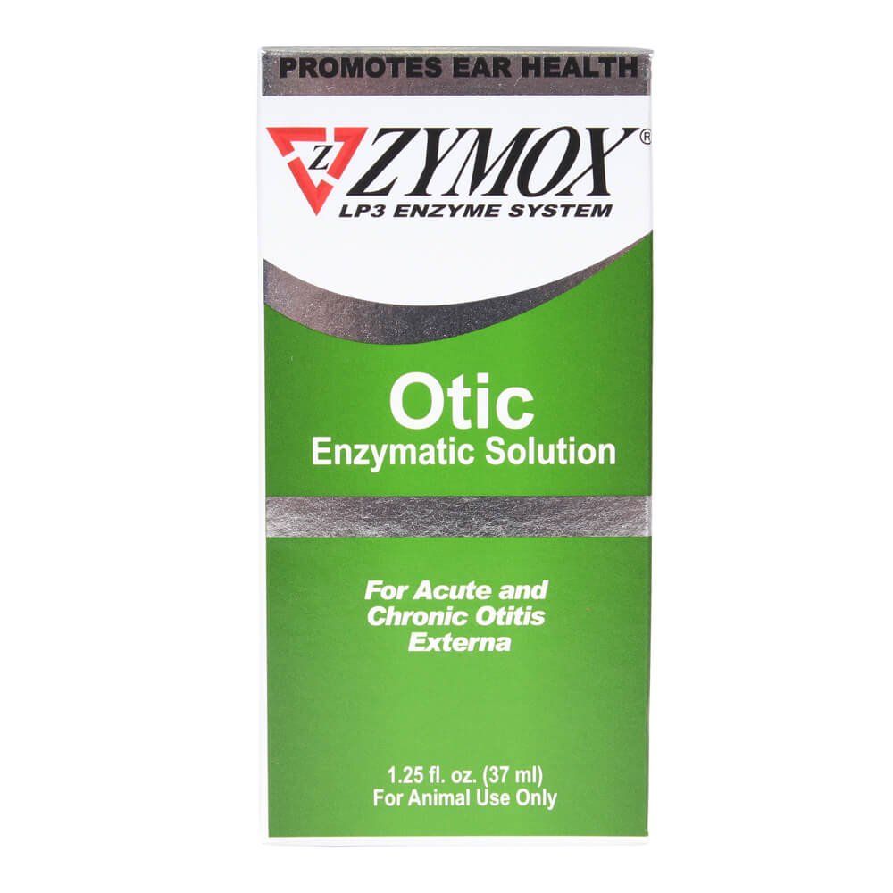 3 PACK Zymox Otic (1.25oz) Hydrocortisone Free On Sale EntirelyPets Rx