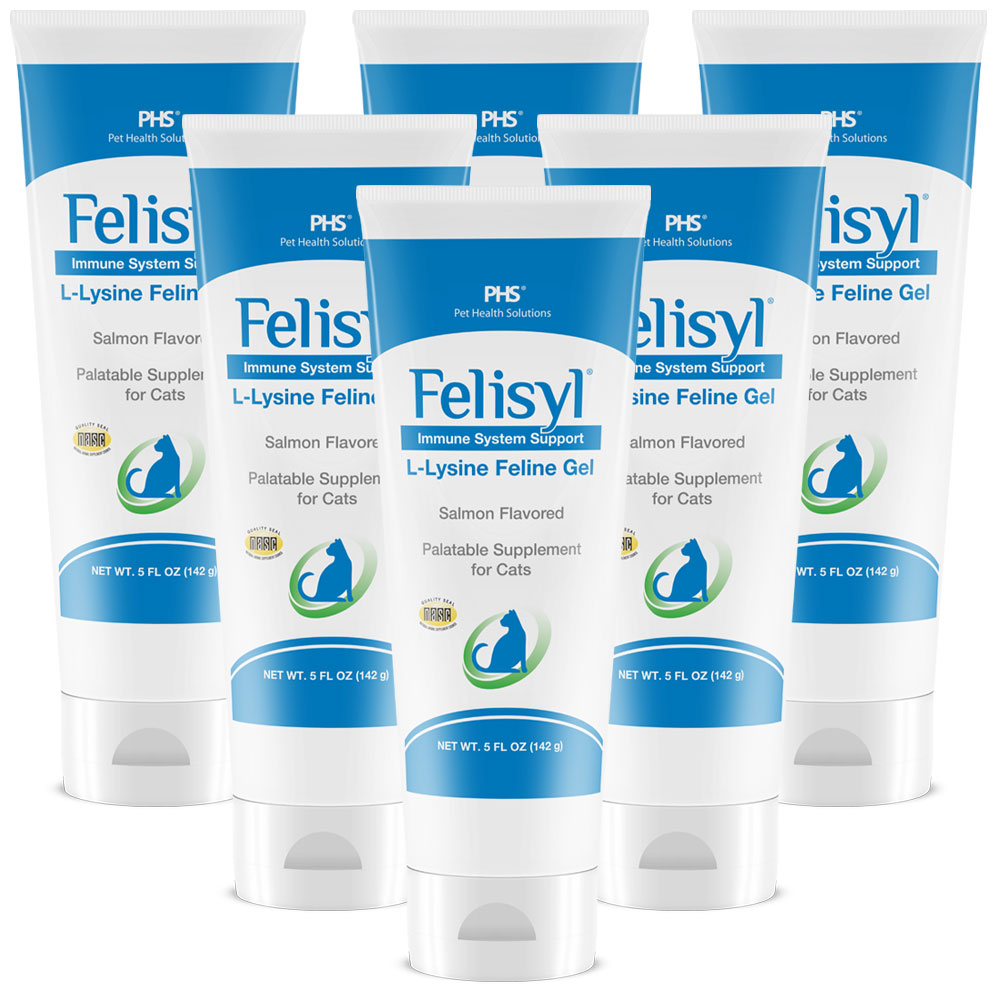 6PACK Felisyl Llysine Gel for Cats (30 oz) On Sale EntirelyPets Rx