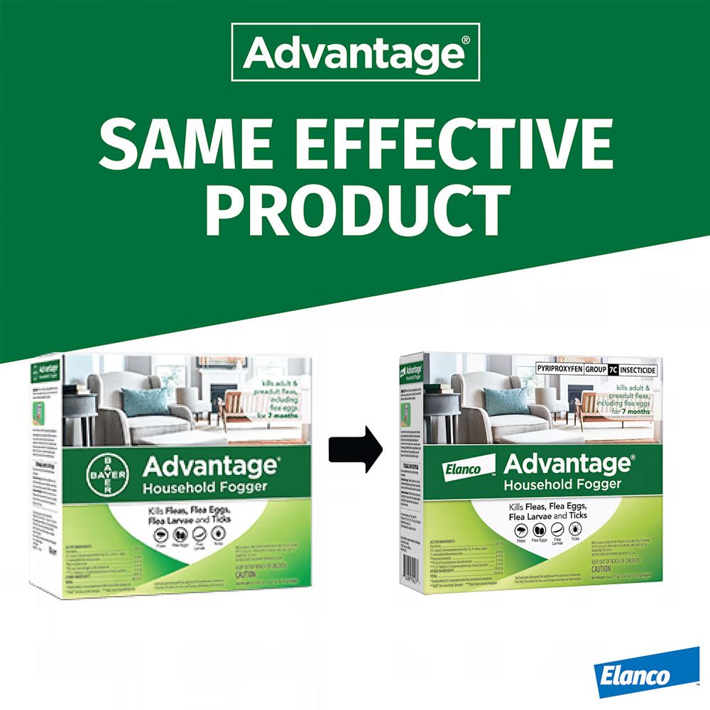 Advantage Flea & Tick Household Fogger, 3 Pack On Sale EntirelyPets Rx