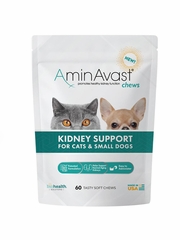 AminAvast 300 mg Kidney Support for Cats & Small Dogs (60 Chews)