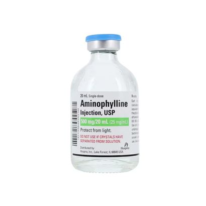 Aminophylline Injection 25mg/mL, 20mL, 1 vial | On Sale | EntirelyPets Rx