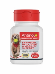Antinol Plus Mobility, Hip, and Joint Supplement for Dogs, 60 Soft Gels