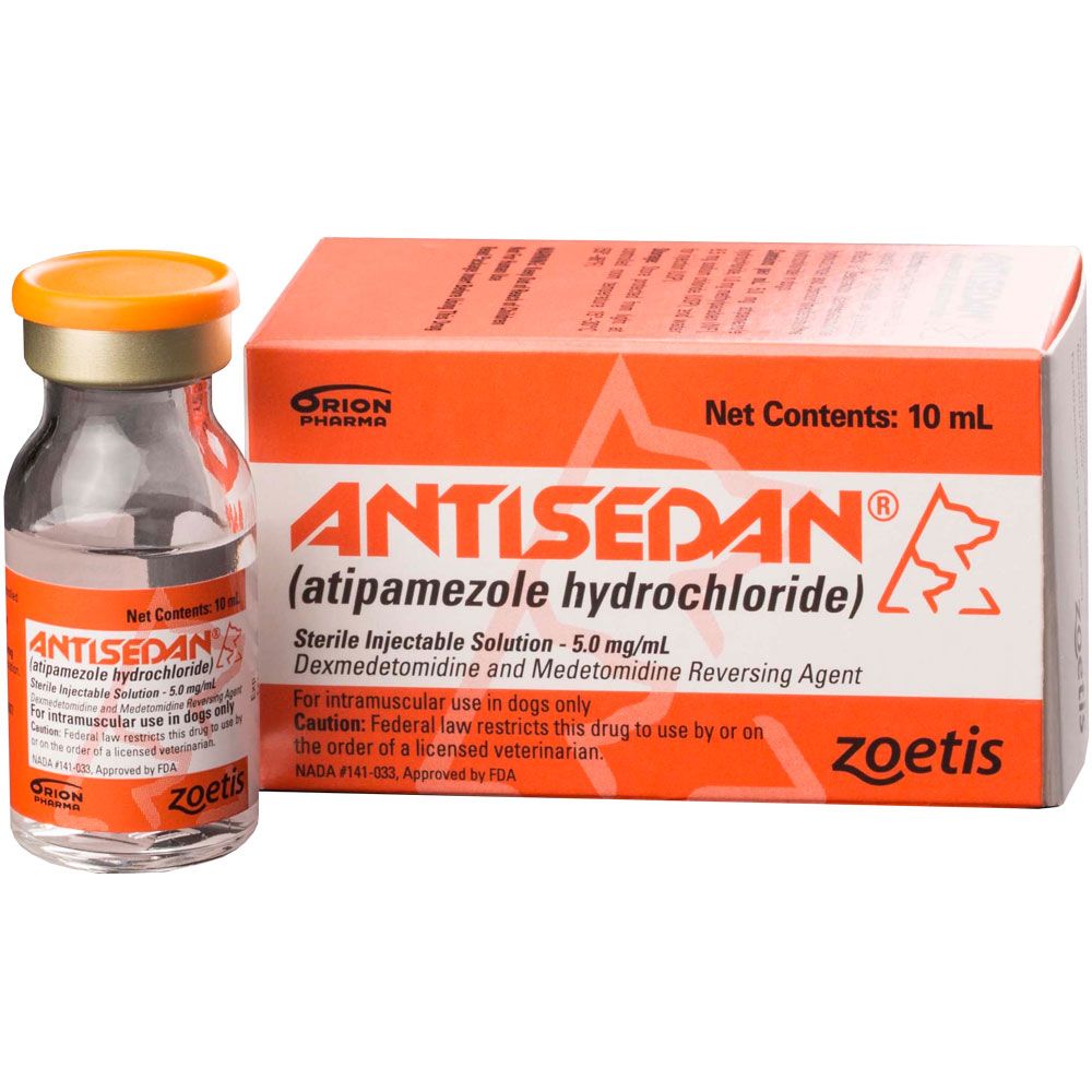 Antisedan Inj 5 mg/ml 10ml On Sale EntirelyPets Rx