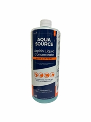Aspirin Liquid Concentrate Aspirin 12.5% PLUS Caffiene, 32 oz Bottle