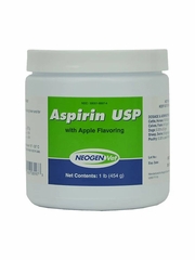 Aspirin Powder, Apple-Flavored, 1lb