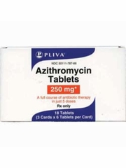 Azithromycin (Generic), 500mg Single Tablet