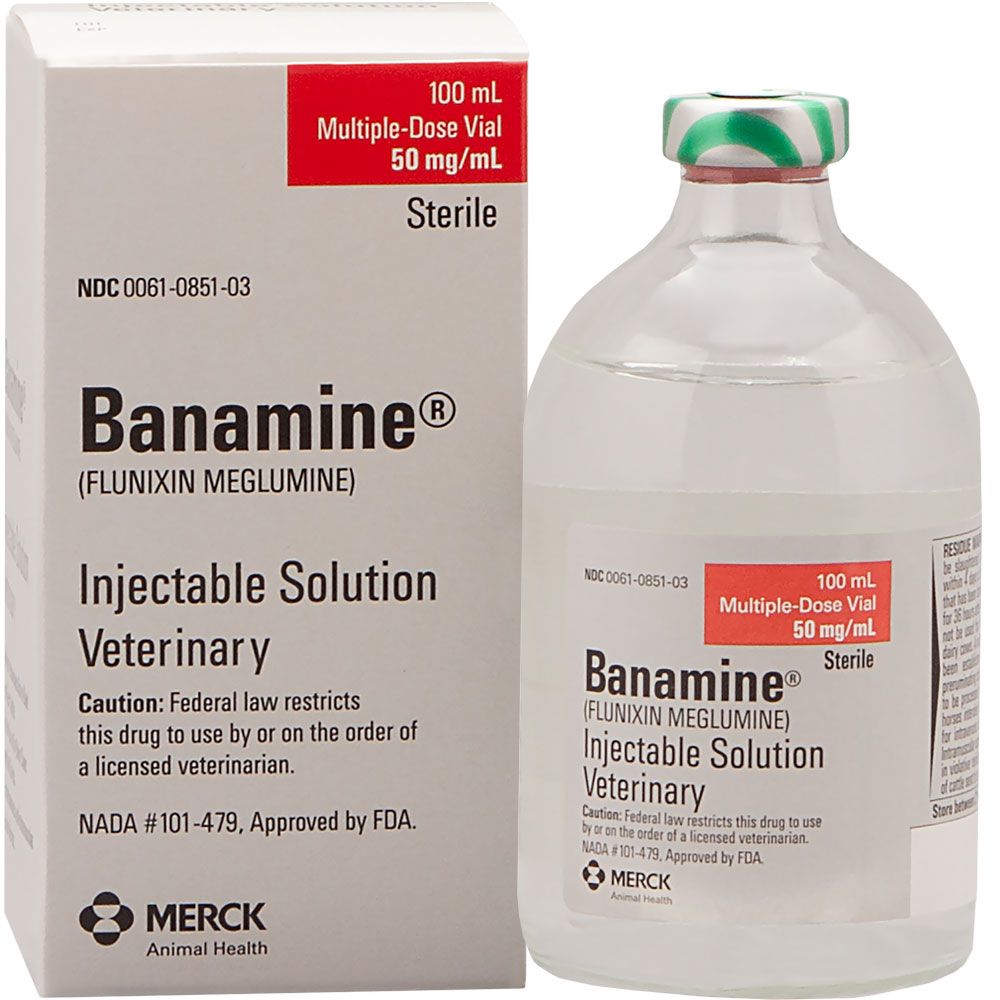Banamine Injectable Solution 50mg/ml (100 ml) On Sale EntirelyPets Rx