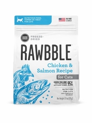 BIXBI CAT RAWBBLE CHICKEN SALMON FD 3.5OZ