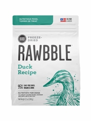 BIXBI DOG RAWBBLE DUCK FD 12OZ