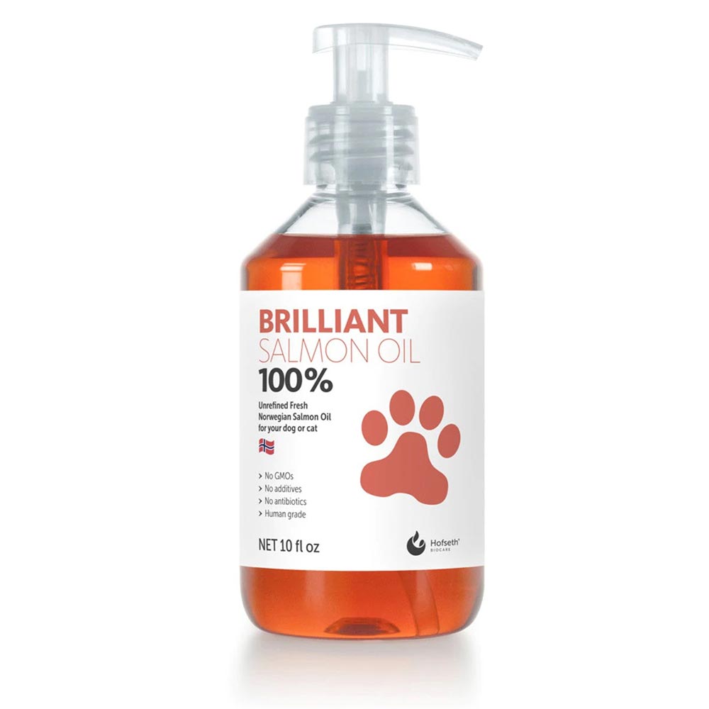 Brilliant Salmon Oil for Dogs & Cats (10 oz) On Sale EntirelyPets Rx
