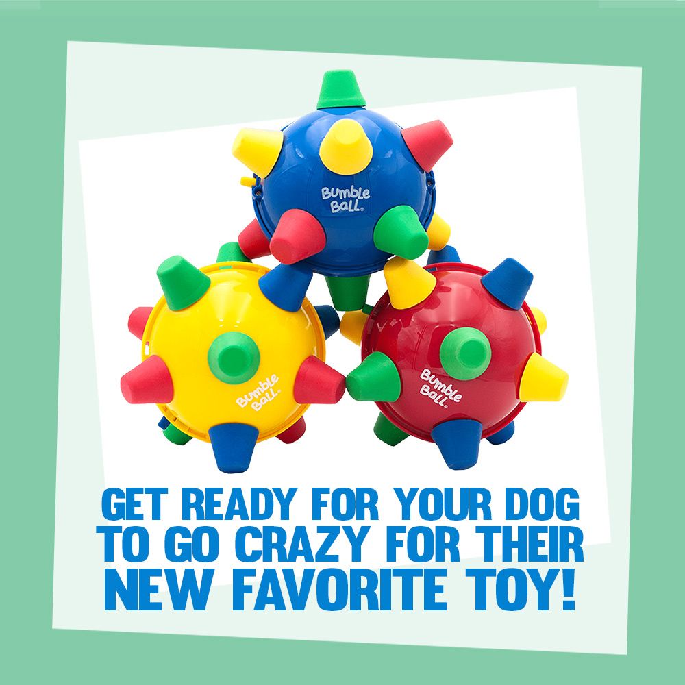 Bumble Ball Motorized Dog Toy On Sale EntirelyPets Rx