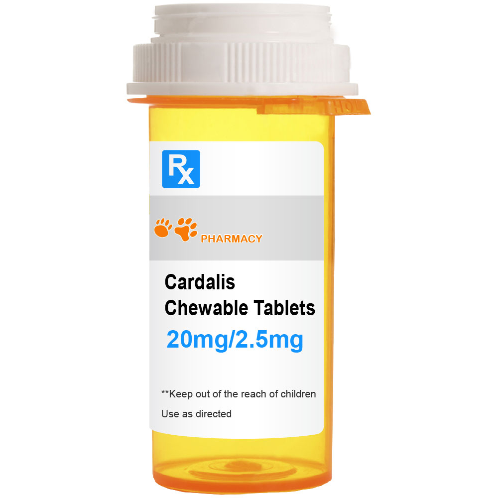 Cardilax Cardalis Chewable Tablet 20mg/2.5mg (per tablet) | On Sale ...