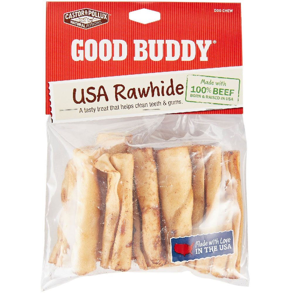 Castor & Pollux Good Buddy USA Rawhide Mini Rolls Dog Treats On Sale