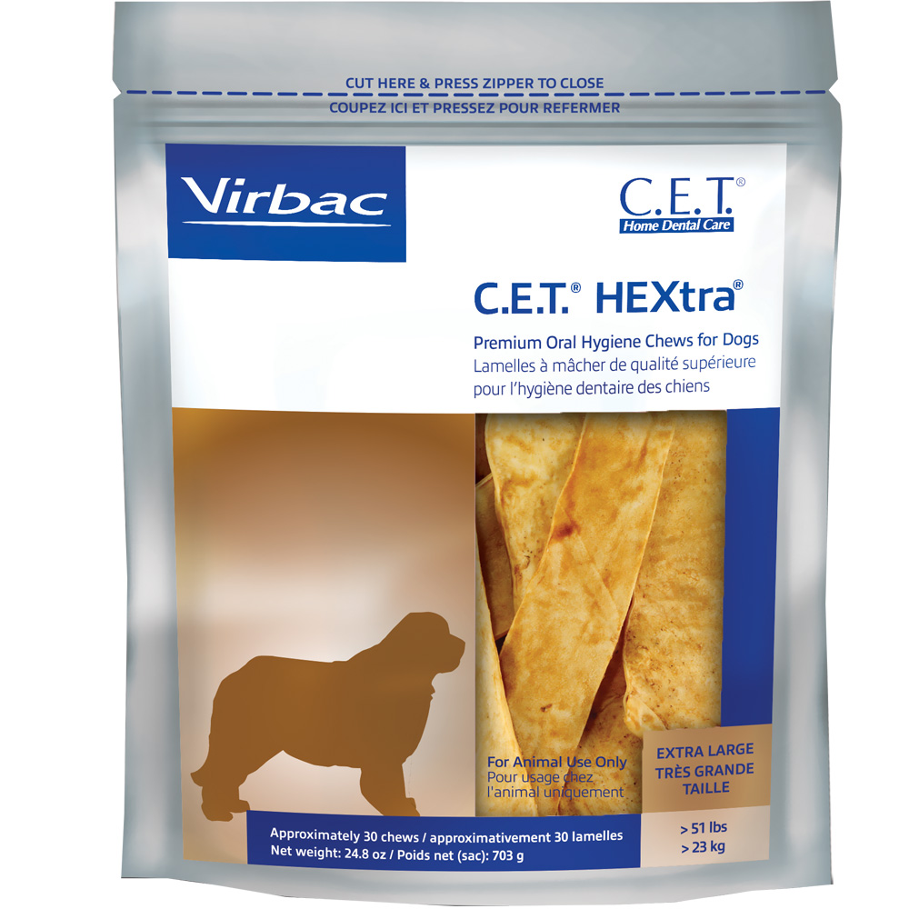 CET HEXtra Premium Chews XLarge (30 chews) On Sale EntirelyPets Rx