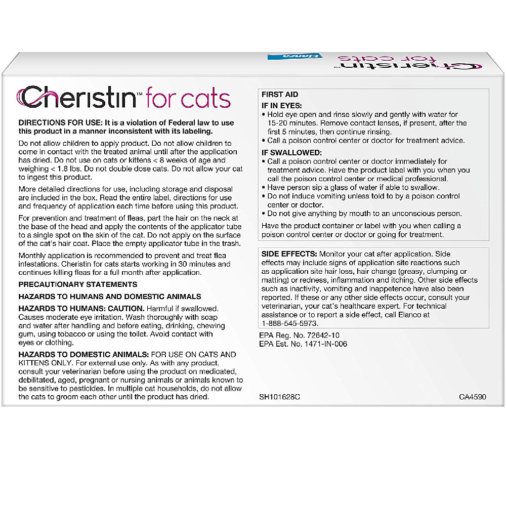 Cheristin for Cats Over 1.8 lbs, 6 Count On Sale EntirelyPets Rx