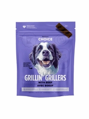 CHOICE DOG GRILLIN GRILLERS BEEF TREAT 12OZ
