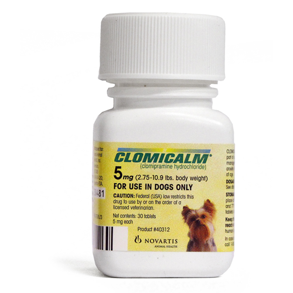 Clomicalm 5 mg for Dogs (per Tab) Free Shipping* EntirelyPets Rx